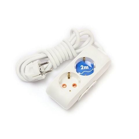 VİKO MULTİ-LET ÇOCUK KORUMALI İKİLİ TOPRAKLI GRUP PRİZ 2 MT. KABLOLU 90113202