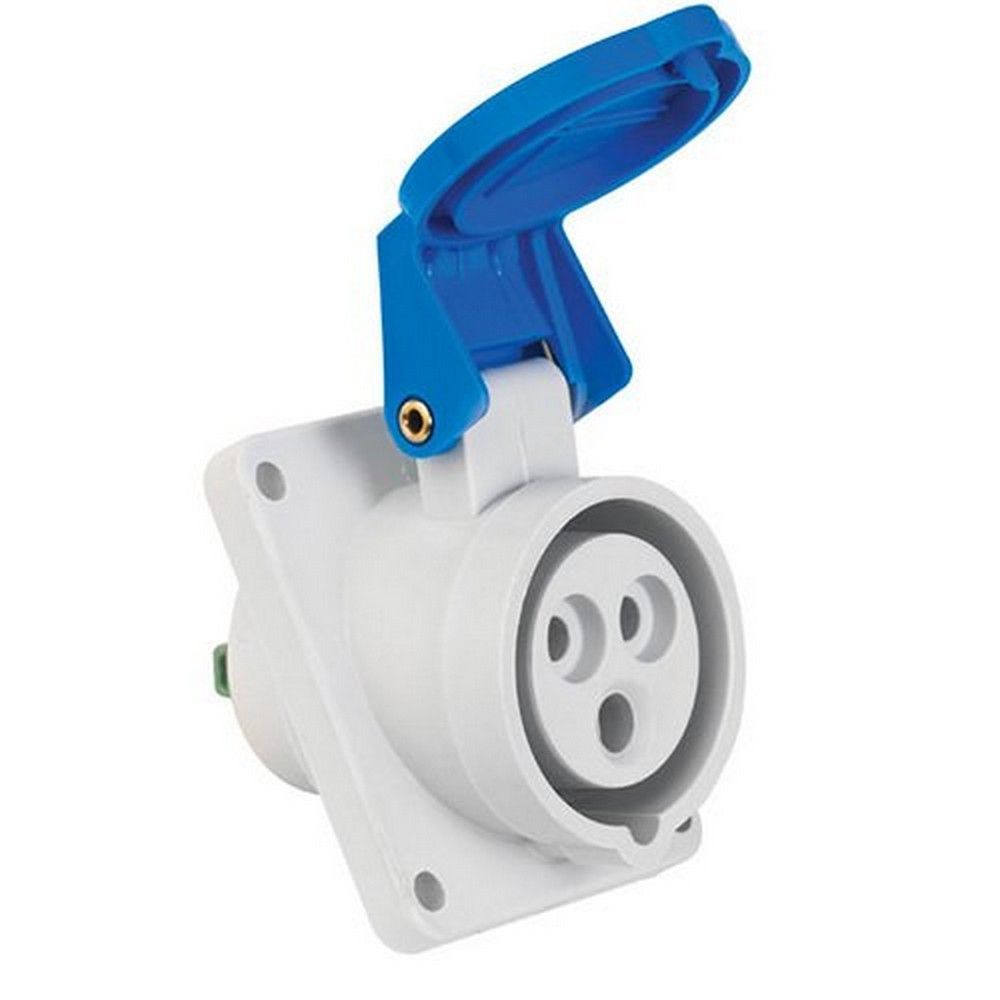 METE ENERJİ 3X16A. IP44 MAKİNE PRİZİ EĞİK VİDALI BAĞLANTI T12772V