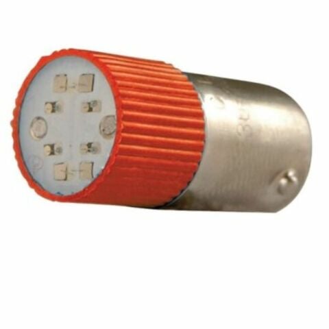 GWEST BA9S LED AMPUL 24V.AC-DC KIRMIZI LED AMPUL