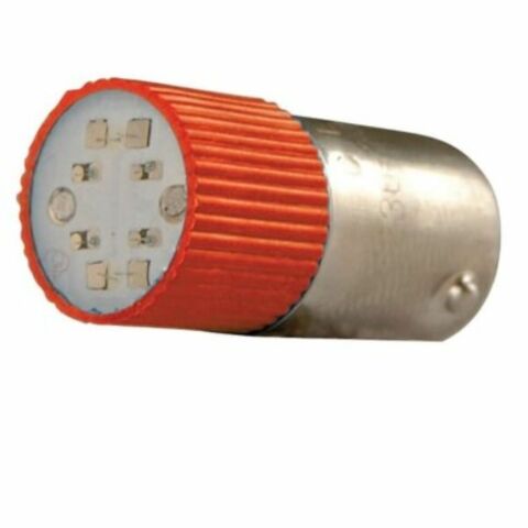 GWEST BA9S LED AMPUL 24V.AC-DC KIRMIZI LED AMPUL