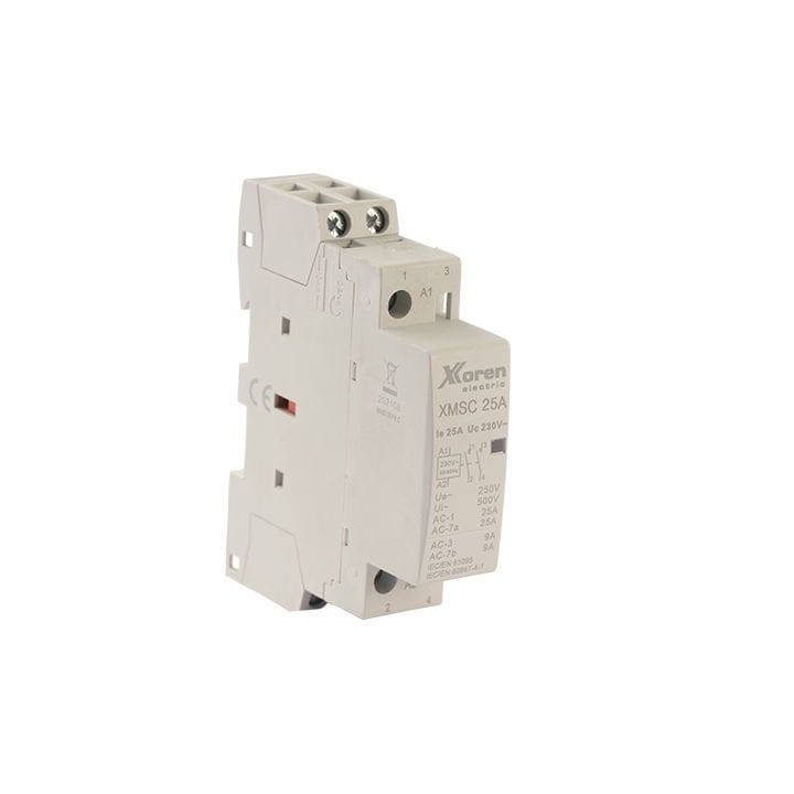 XKOREN 4KW 9A DC BOBİNLİ KONTAKTÖR 1NA-1NK 24V DC
