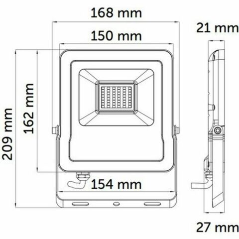 İNOLED 5203-04 30W ELEGANT LED PROJEKTÖR (YEŞİL)