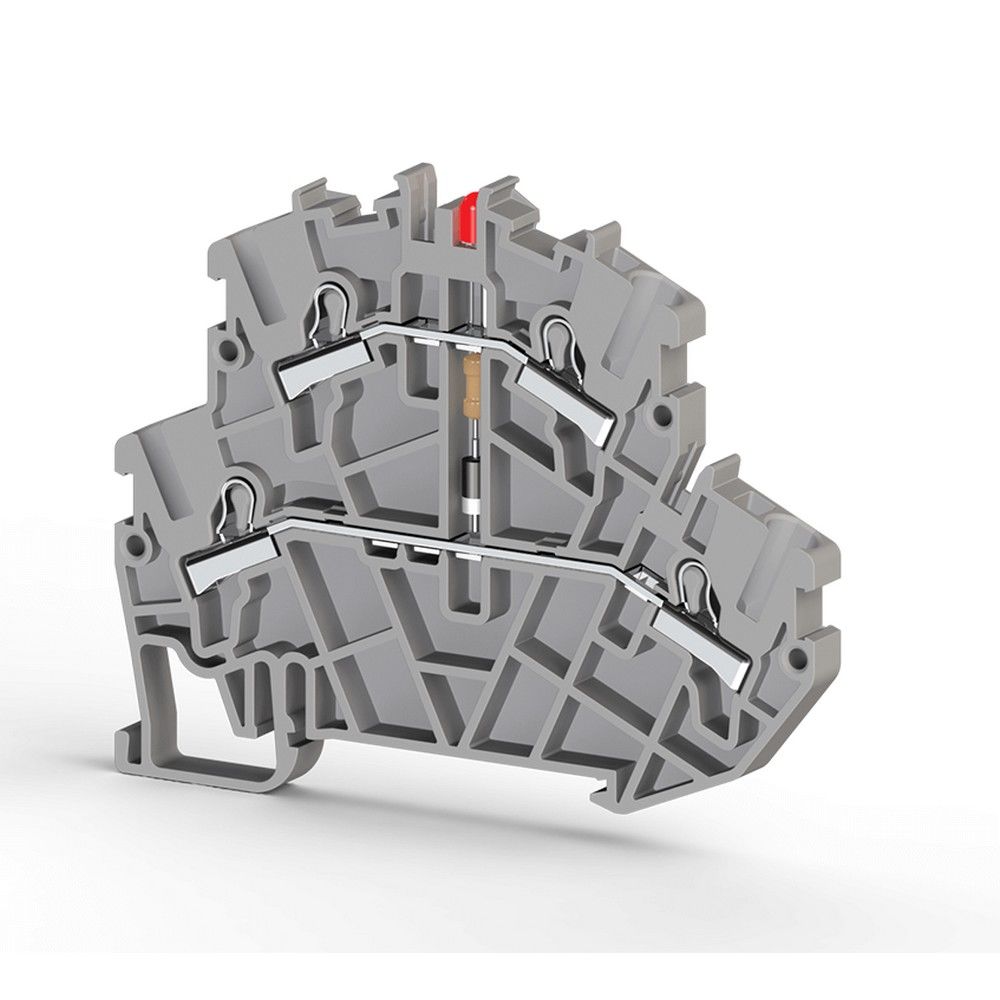 KLEMSAN PYK 2,5-2FLD 24V DC GRI 307349 (40 ADET)