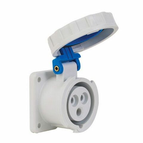 METE ENERJİ 3X16A. IP67 MAKİNE PRİZİ DÜZ VİDALI BAĞLANTI T13720V