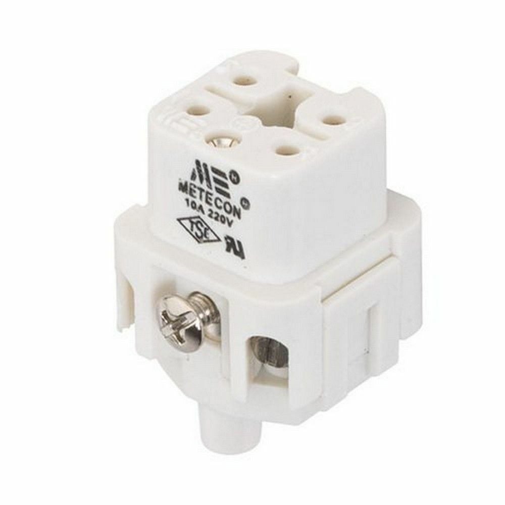 METE ENERJİ 5X10A. ÇOKLU PRİZ ÇEKİRDEK MONTAJLI (ARKA GİRİŞLİ) 29012