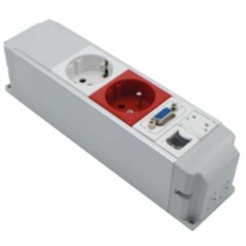 ÇETİNKAYA ALÜMİNYUM PRİZ BLOKLARI 4 MODÜL ELOKSAL