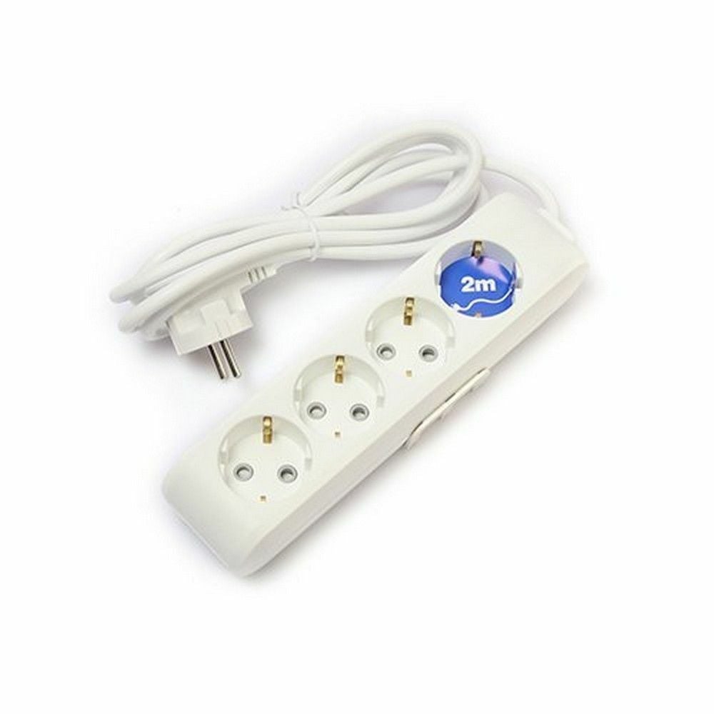 VİKO MULTİ-LET ÇOCUK KORUMALI DÖRTLÜ TOPRAKLI GRUP PRİZ 2 MT. KABLOLU 90113402