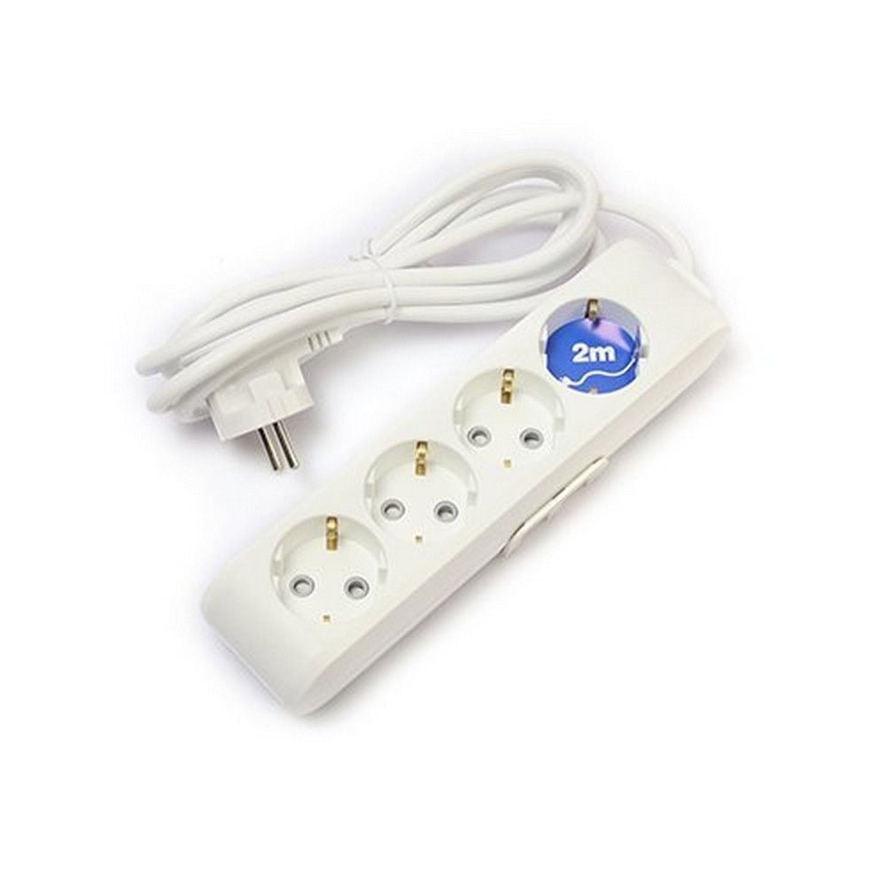 VİKO MULTİ-LET ÇOCUK KORUMALI DÖRTLÜ TOPRAKLI GRUP PRİZ 2 MT. KABLOLU 90113402