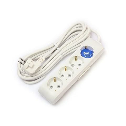 VİKO MULTİ-LET ÇOCUK KORUMALI DÖRTLÜ TOPRAKLI GRUP PRİZ 5 MT. KABLOLU 90113405