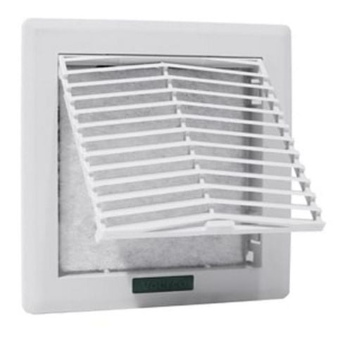 ÇETİNKAYA 160X160 FİLTRELİ GRİ MENFEZ IP 54 FM SERİSİ