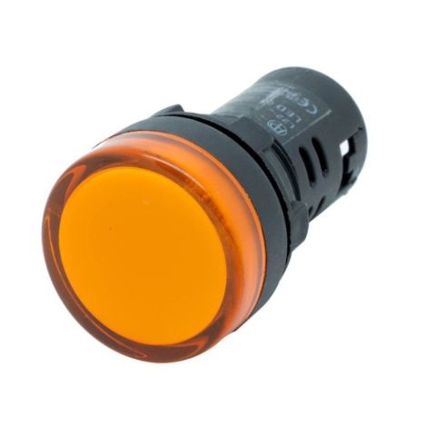 GWEST 22-S 220V 22MM SARI LEDLİ SİNYAL LAMBASI