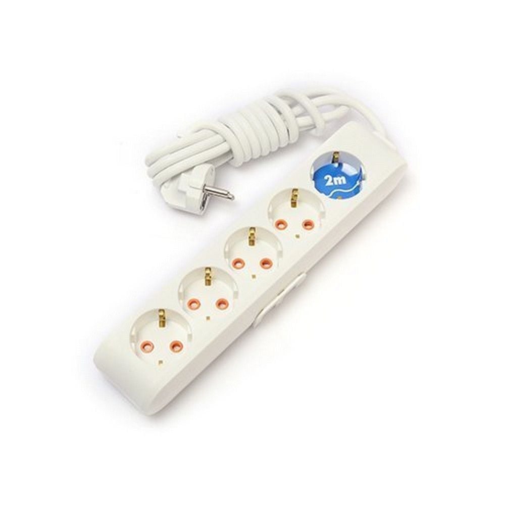 VİKO MULTİ-LET ÇOCUK KORUMALI BEŞLİ TOPRAKLI GRUP PRİZ 2 MT. KABLOLU 90113502