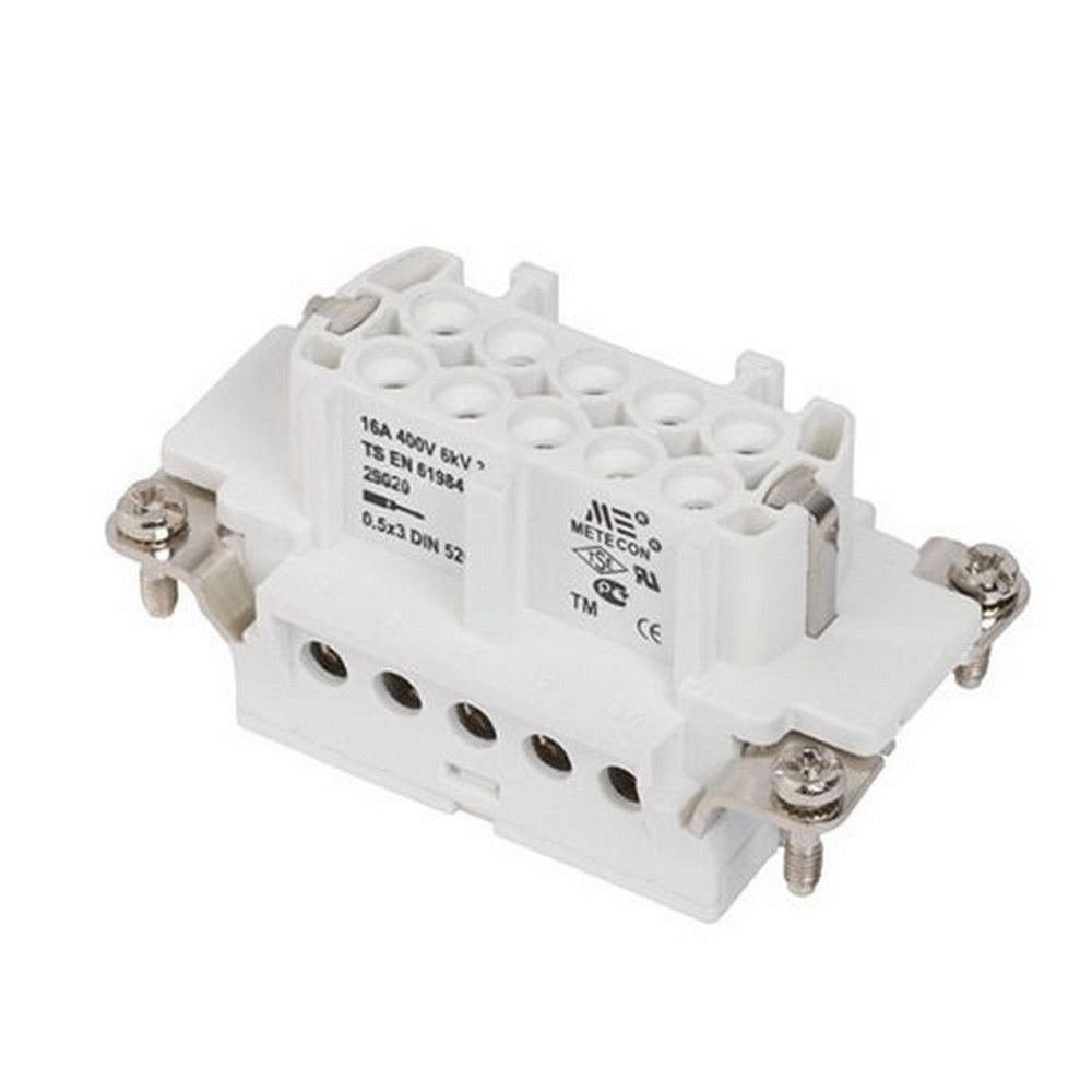 METE ENERJİ 10X16A. PRİZ ÇEKİRDEK MONTAJLI 29020