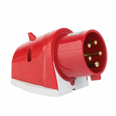 METE ENERJİ 5X32A. IP44 DUVAR FİŞİ -EĞİK GÖVDELİ-(VİDALI BAĞ.) T242002V