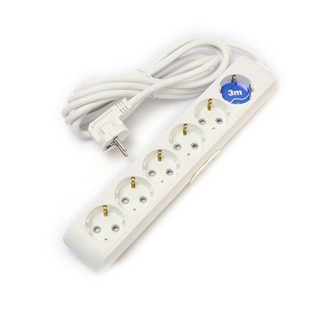 VİKO MULTİ-LET ÇOCUK KORUMALI ALTILI TOPRAKLI GRUP PRİZ 3 MT. KABLOLU 90113603