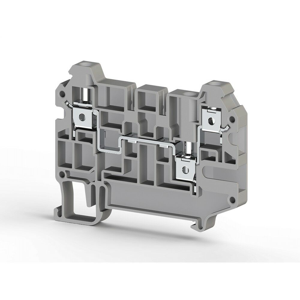 KLEMSAN 0.0.0.3.25229 AVK 4CE (GRİ) RAY KLEMENS ( 50 ADET )