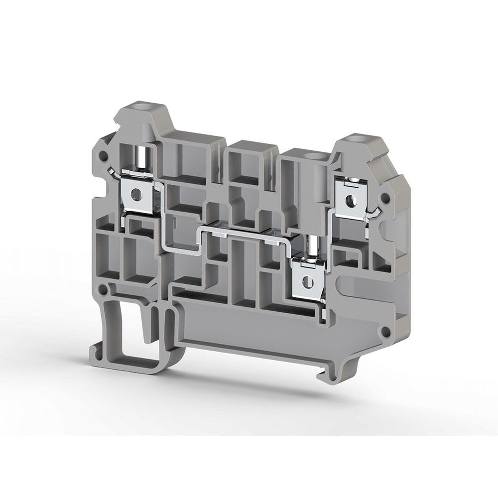 KLEMSAN 0.0.0.3.25229 AVK 4CE (GRİ) RAY KLEMENS ( 50 ADET )