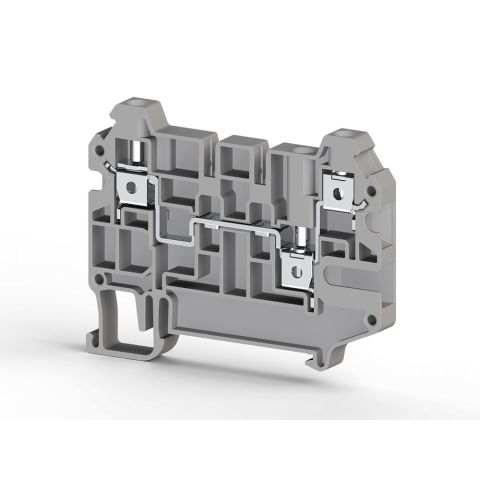 KLEMSAN 0.0.0.3.25229 AVK 4CE (GRİ) RAY KLEMENS ( 50 ADET )