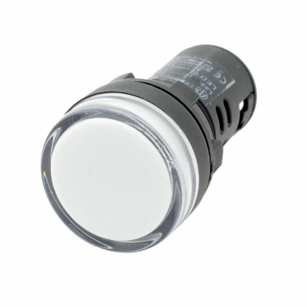 GWEST 22-24V-B 24V 22MM BEYAZ LEDLİ SİNYAL LAMBASI