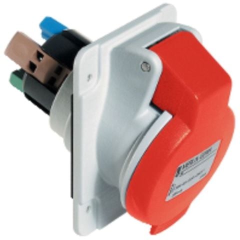 SCHNEIDER PKY16F435 5X16A TRİFAZE 3P+N+T IP44 HIZLI EĞİK MAKİNE PRİZİ 3303432011017