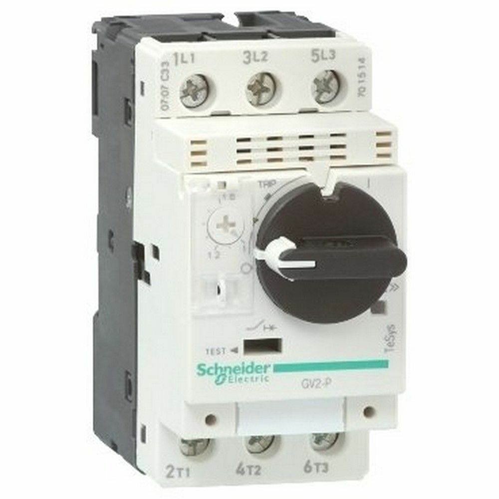 SCHNEIDER TESYS GV2 MOTOR DEVRE KESİCİ TERMİK MANY. 0.25-0.4A GV2P03
