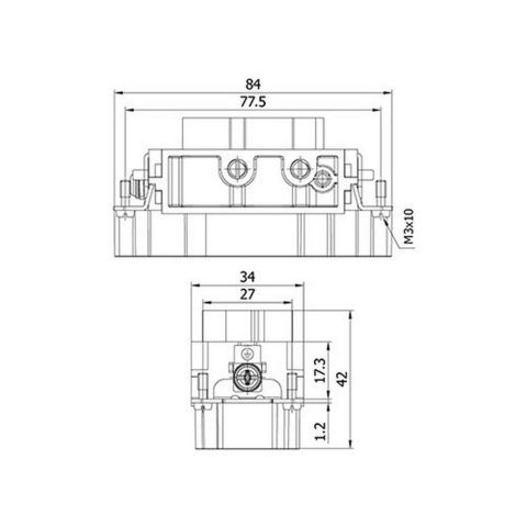 METE ENERJİ 4/0X80A. ÇOKLU FİŞ ÇEKİRDEK MONTAJLI (1-4) 29115