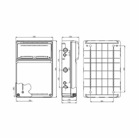 METE ENERJİ KOMBİNASYON KUTUSU (16'LI) (506X330X130) T3952