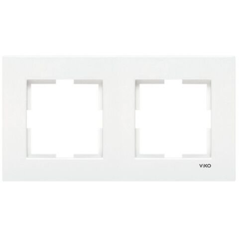 VİKO KARRE İKİLİ ÇERÇEVE BEYAZ 90960201