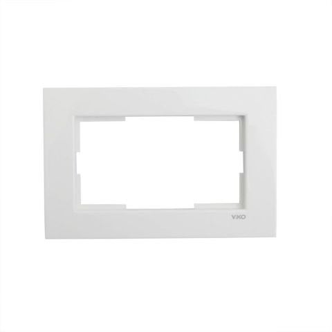 VİKO KARRE İKİLİ PRİZ ÇERÇEVE 90960206