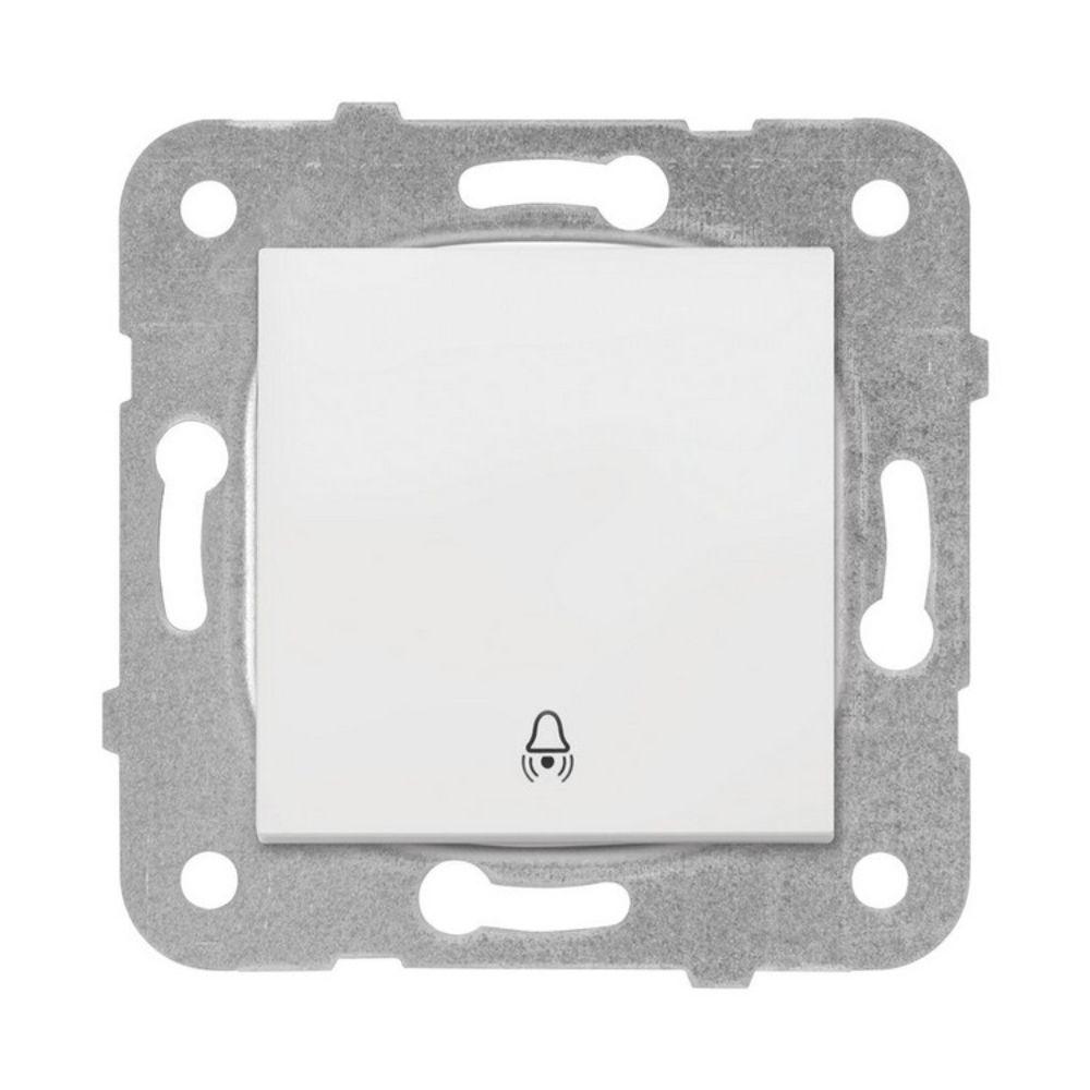 VİKO KARRE ZİL ANAHTARI BEYAZ (ÇERÇEVE HARİÇ) 90967006