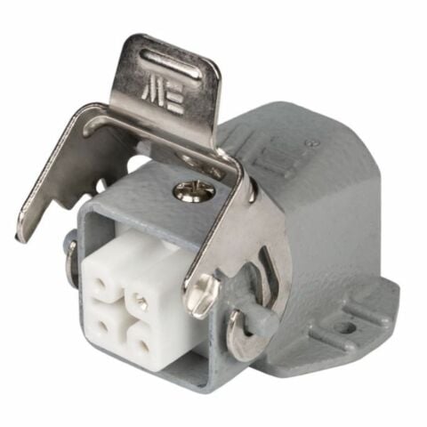 METE ENERJİ 4X10A.ÇOKLU EĞİK MAKİNE PRİZİ GEÇİŞLİ METAL MANDAL - 403003S