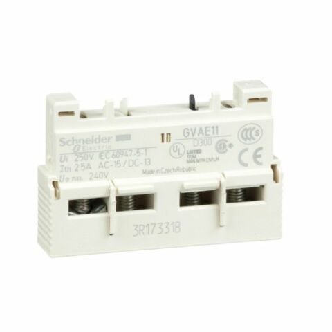 SCHNEIDER TESYS GV2 VE GV3 YARDIMCI KONTAK 1 NA + 1 NK 3389110343434