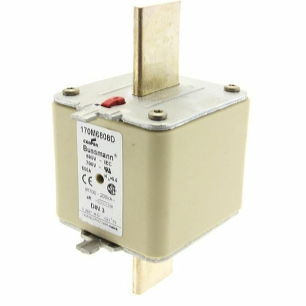 EATON 170M6808D 170M6808D FUSE 500A 690V SİGORTA BIÇAKLI SİGORTA SERAMİK