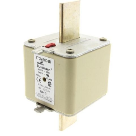 EATON 170M6808D 170M6808D FUSE 500A 690V SİGORTA BIÇAKLI SİGORTA SERAMİK