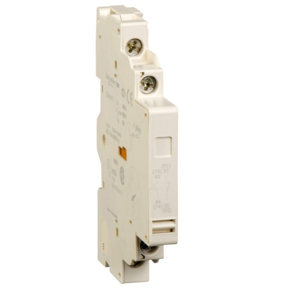 SCHNEIDER TESYS GV2 VE GV3 YARDIMCI KONTAK BLOĞU 1 NA + 1 NK 3389110343489