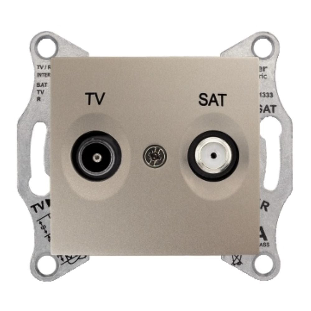 SCHNEIDER SEDNA TV-SAT PRZ SONLU 1 DB TIT-PTLRC-SCHNEID SDN3401668