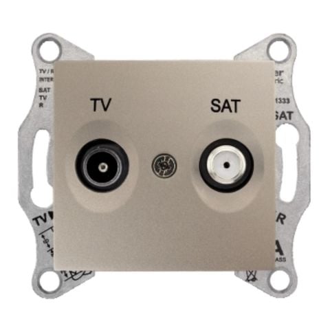 SCHNEIDER SEDNA TV-SAT PRZ SONLU 1 DB TIT-PTLRC-SCHNEID SDN3401668