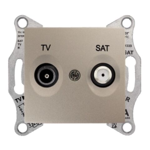 SCHNEIDER SEDNA TV-SAT PRZ SONLU 1 DB TIT-PTLRC-SCHNEID SDN3401668