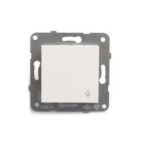 VİKO K-M BEYAZ KAPAKLI TOP PRİZ Ç.K. MEK+D-K 90967012