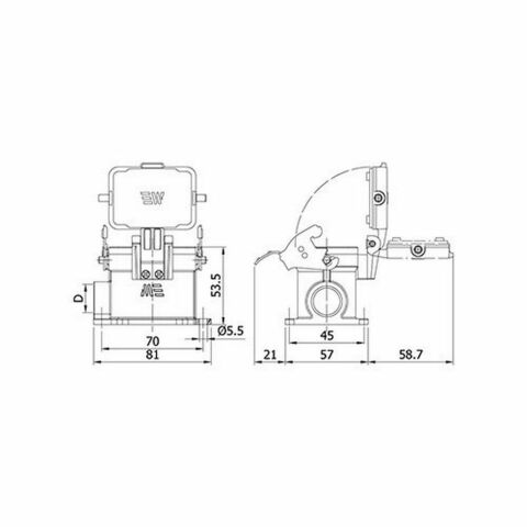 METE ENERJİ 6X16A. ÇOKLU DUVAR GÖV. MON. MNTŞ KAP.MET. MANDAL 29401S
