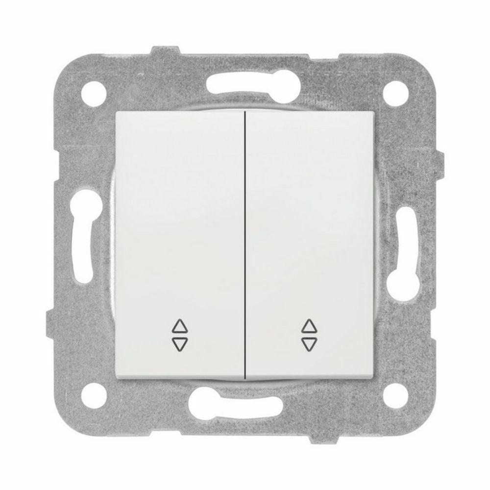 VİKO KARRE ANAHTAR KOMÜTATÖR VEAVİEN BEYAZ (ÇERÇEVE HARİÇ) 90967017