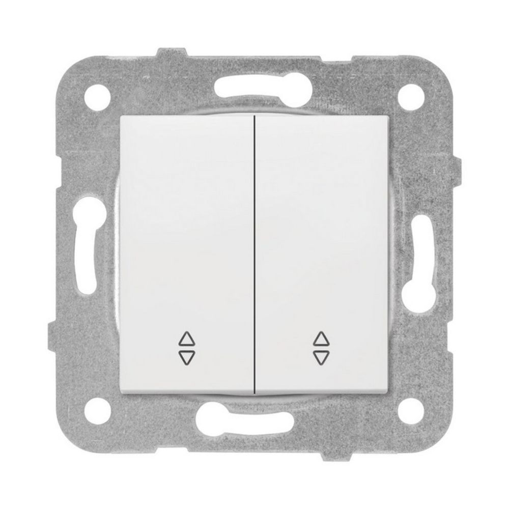 VİKO KARRE ANAHTAR KOMÜTATÖR VEAVİEN BEYAZ (ÇERÇEVE HARİÇ) 90967017