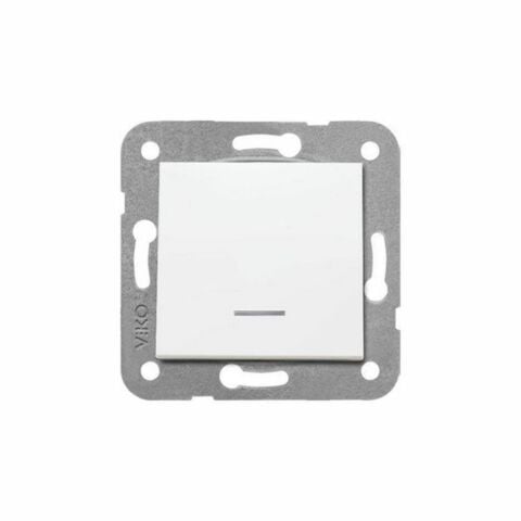 VİKO KARRE / MERİDİAN IŞIKLI ANAHTAR BEYAZ MEKANİZMA + KAPAK (ÇERÇEVESİZ) 90967019