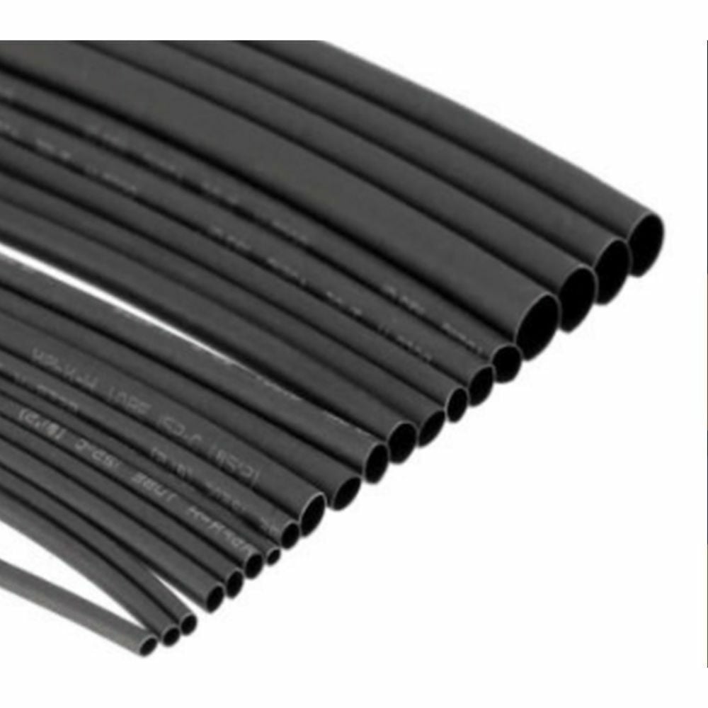 WOER WOER 200 METRE 5MM SİYAH ISIYLA DARALAN MAKARON