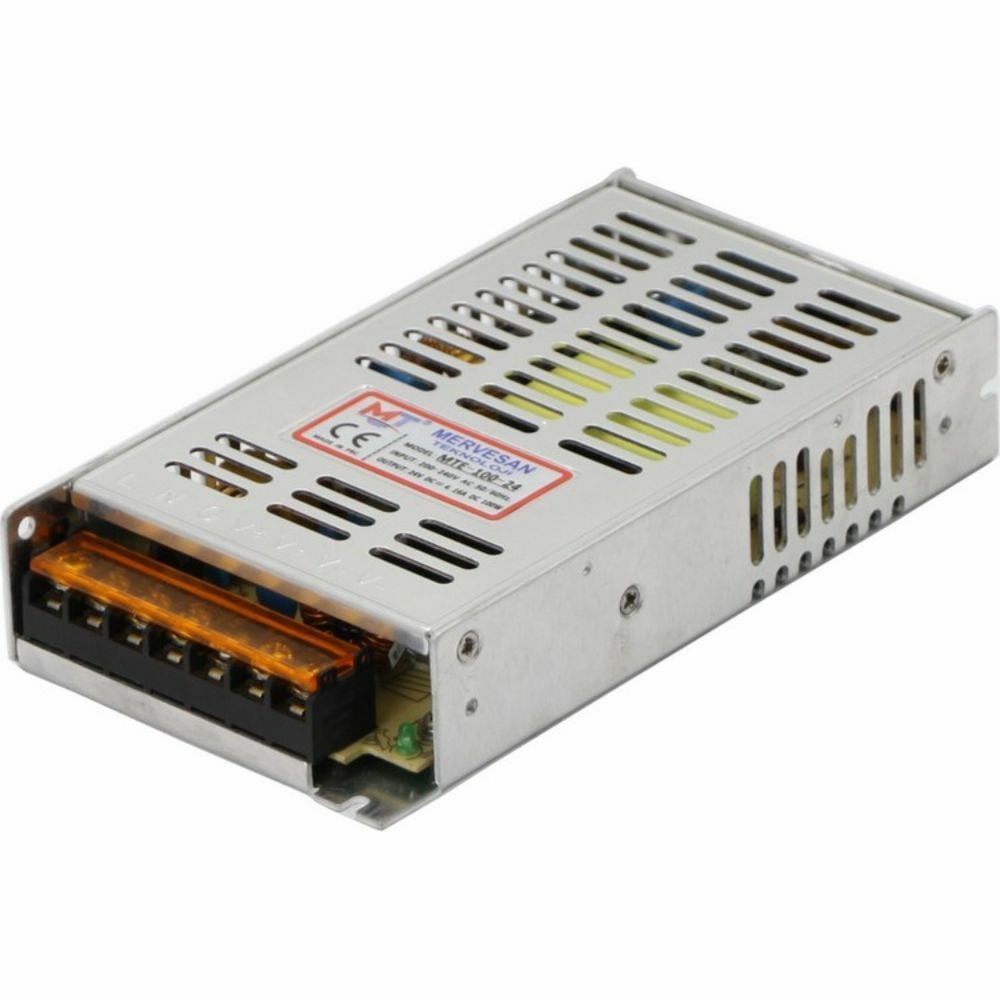 MERVESAN MTE-100-24 100 WATT 24 VDC ADAPTÖR GÜÇ KAYNAĞI