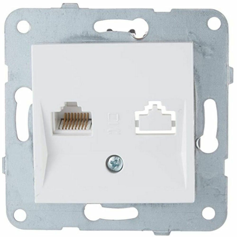 VİKO K-M BEYAZ TEKLİ DATA CAT6 MEK+D-K 90967078