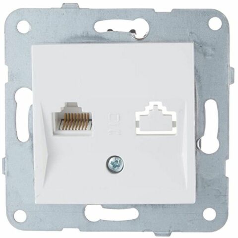 VİKO K-M BEYAZ TEKLİ DATA CAT6 MEK+D-K 90967078