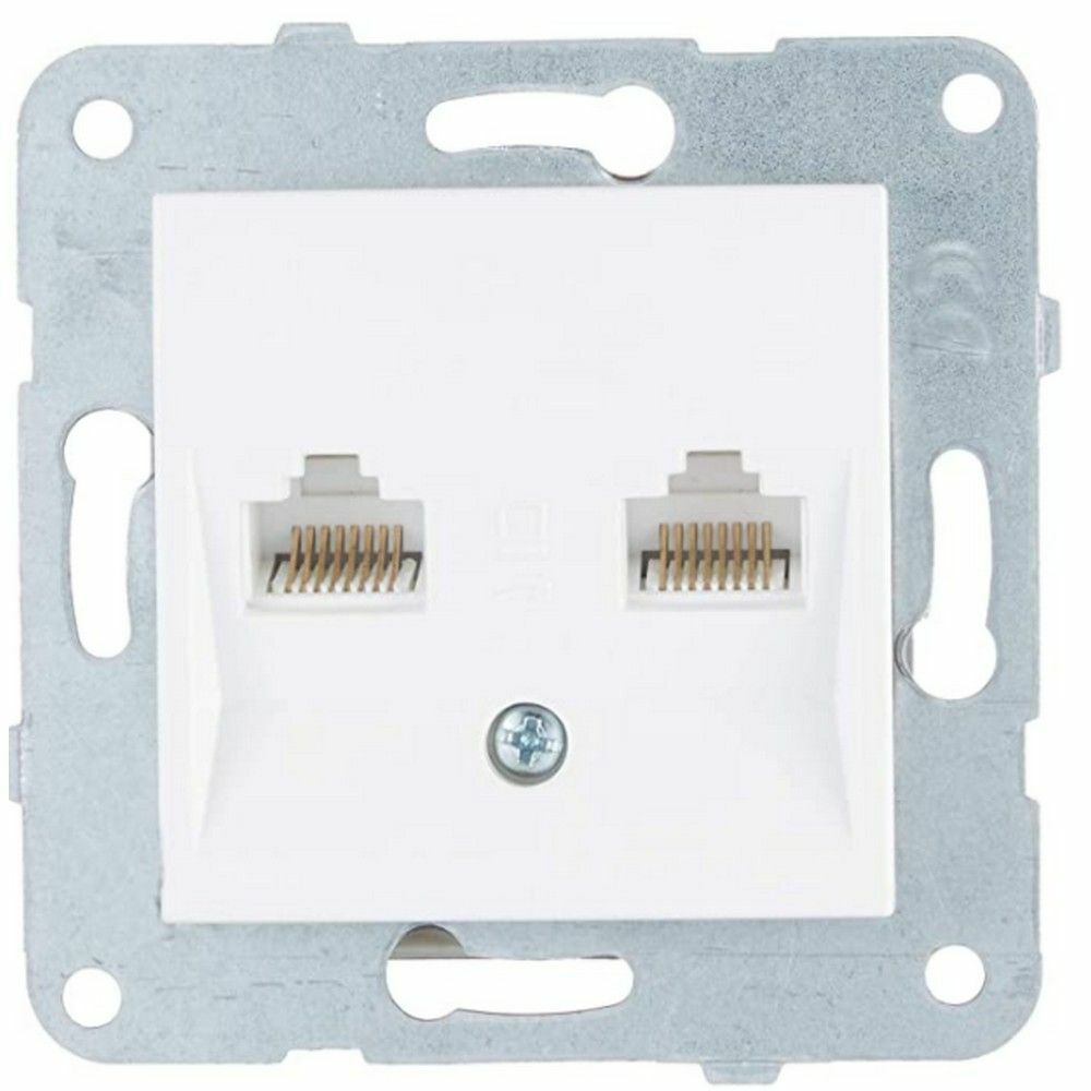 VİKO K-M BEYAZ İKİLİ DATA CAT6 MEK+D-K 90967079
