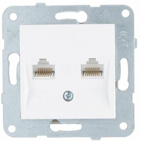 VİKO K-M BEYAZ İKİLİ DATA CAT6 MEK+D-K 90967079