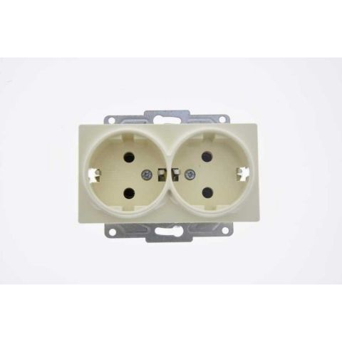 VİKO K-M KREM İKİLİ TOP PRİZ MEK+D-K 90967256